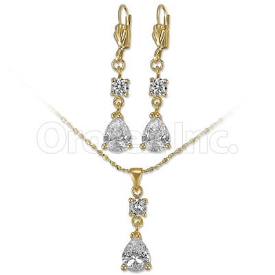 Orotex Gold Layered CZ Set