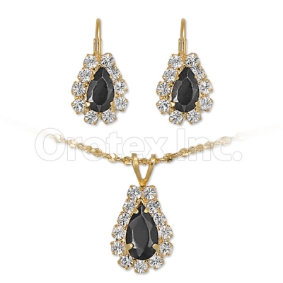 Orotex Gold Layered CZ Set