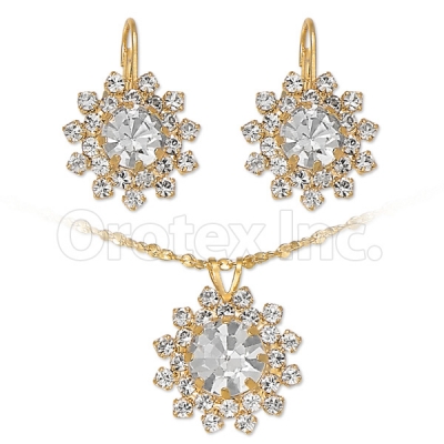 Orotex Gold Layered CZ Set