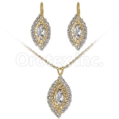 Orotex Gold Layered CZ Set