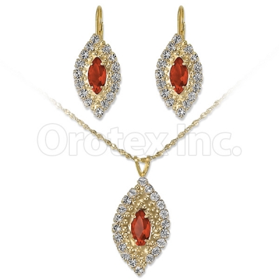 Orotex Gold Layered CZ Set