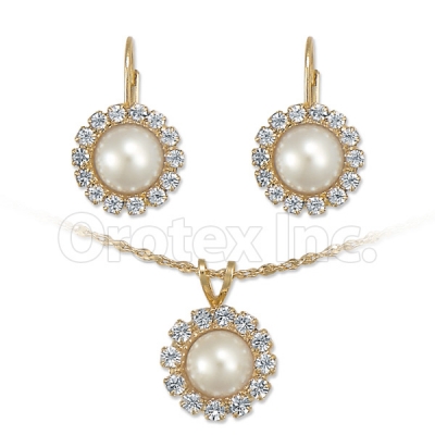 Orotex Gold Layered CZ Set