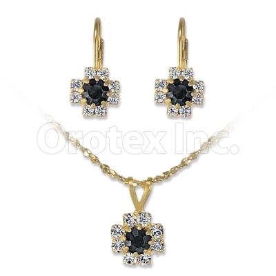 Orotex Gold Layered CZ Set