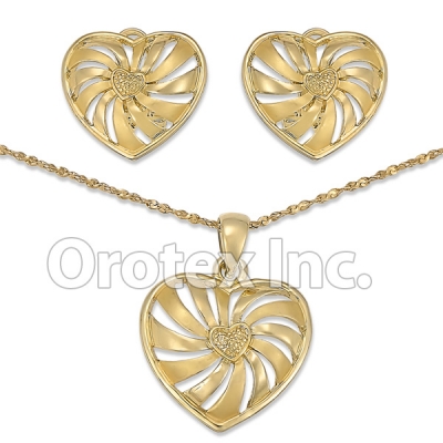 009006 Gold Layered CZ Set