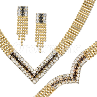 012003 Gold Layered CZ Set