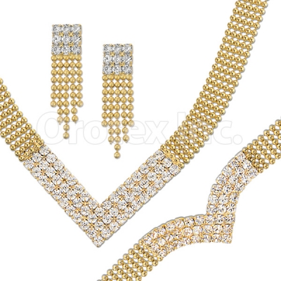 012004 Gold Layered CZ Set