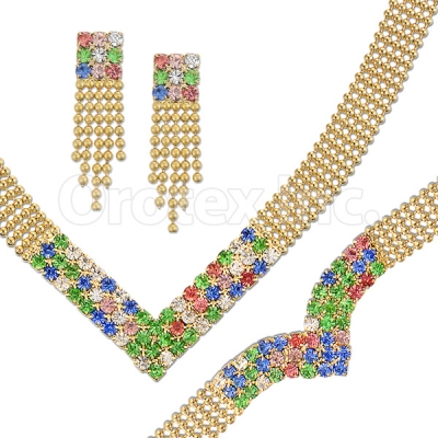 012005 Gold Layered CZ Set