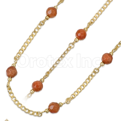 020003 Gold Layered Stone Set