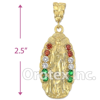 038007 Gold Layered Charm