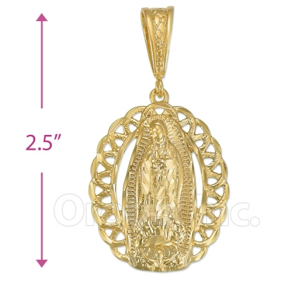 Oro Tex Gold Layered Charm