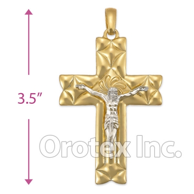 043002 Orotex Gold Layered Charm