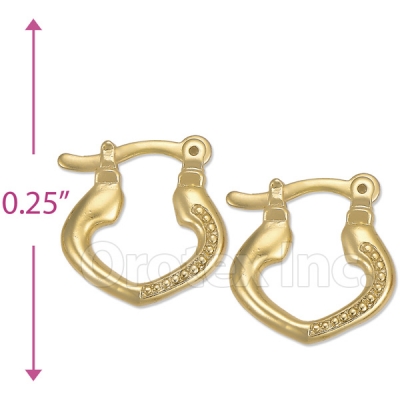 Oro Tex Gold Layered Hoop Earrings