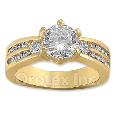 12031 Gold Layered CZ Women's Ring