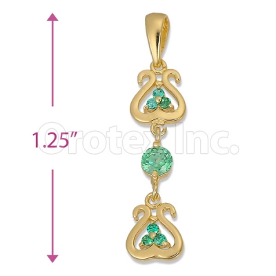 Orotex Gold Layered Fancy Charm