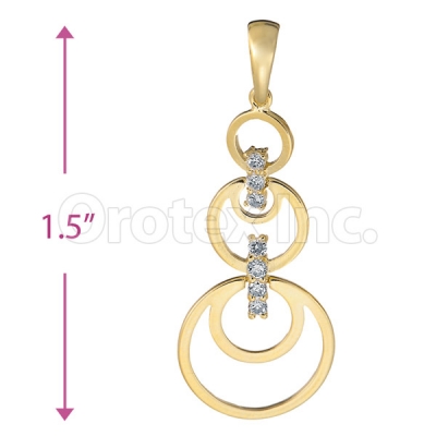 Orotex Gold Layered Fancy Charm