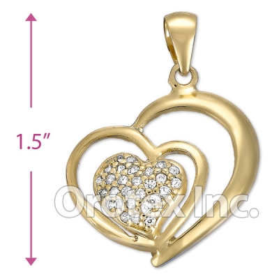 IPCZ-1052 Gold Layered CZ Charm