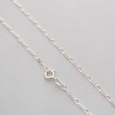 925 Sterling Silver Figaro Chain